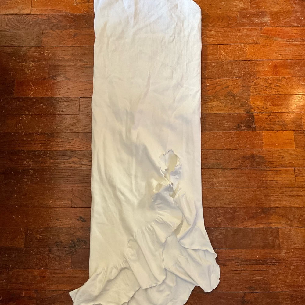 OQQ White Maxi Dress